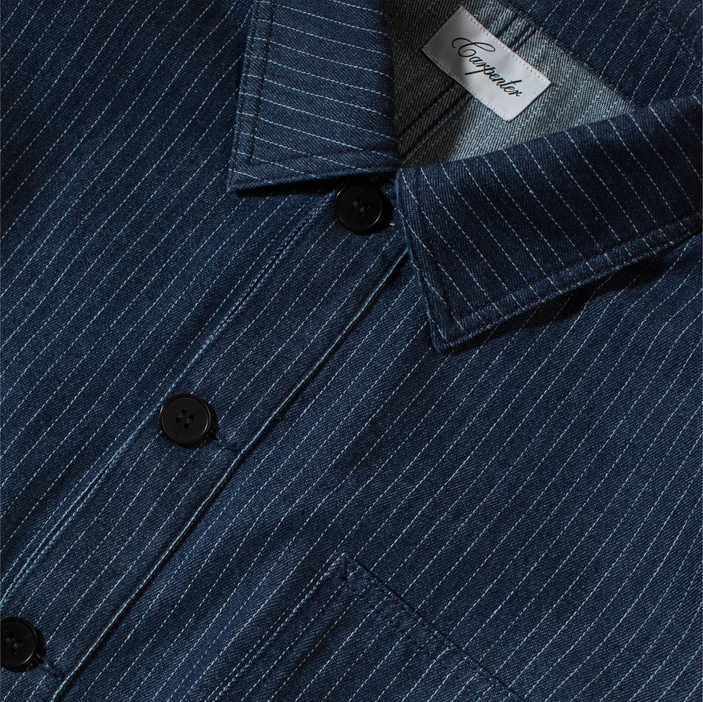 Pinstripe Denim Chorecoat