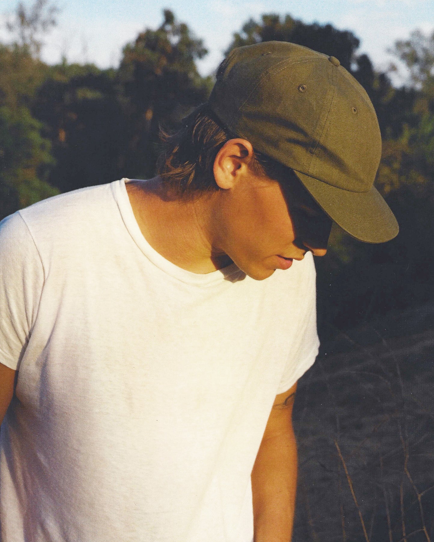 Herringbone Scout Cap – Olive