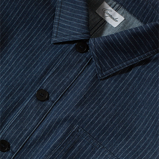 Pinstripe Denim Chorecoat