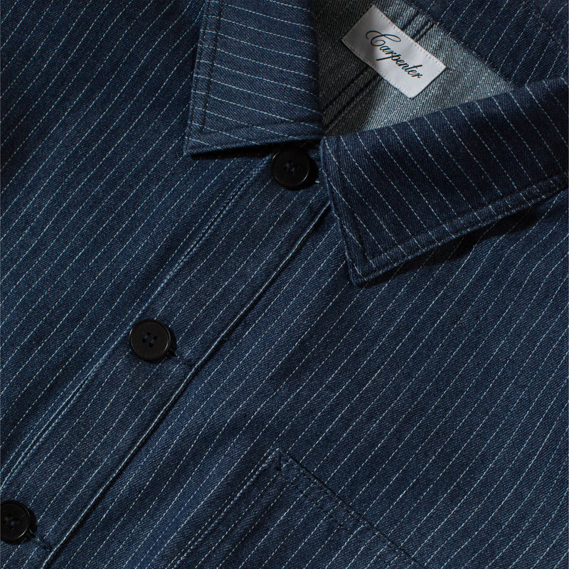 Pinstripe Denim Chorecoat