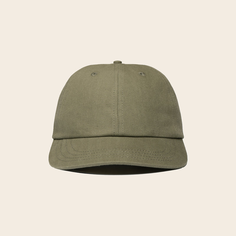 Herringbone Scout Cap – Olive