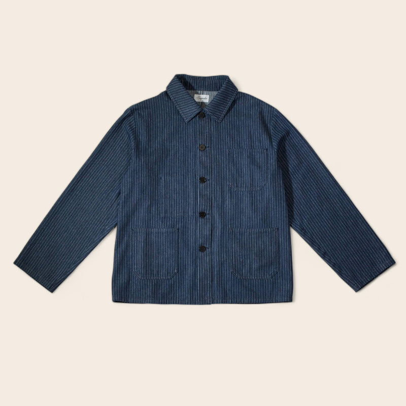 Pinstripe Denim Chorecoat